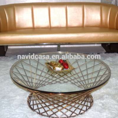 CN8024 Moden gold coffee table