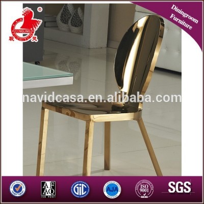 LC09 Golden dining chair wedding